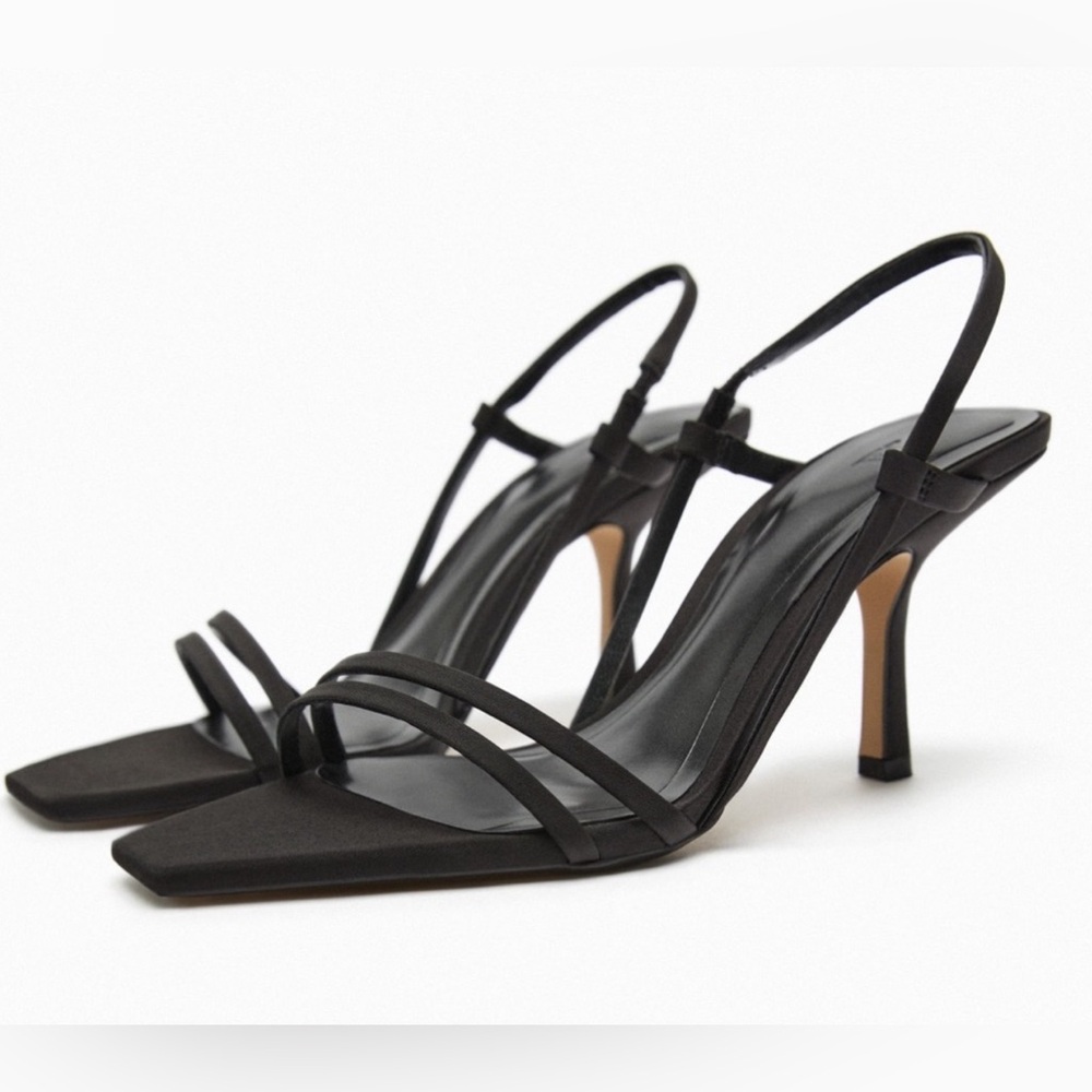 Zara Strapy Heels